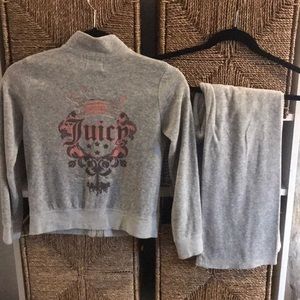 Juicy Couture Kids Track Suit Set